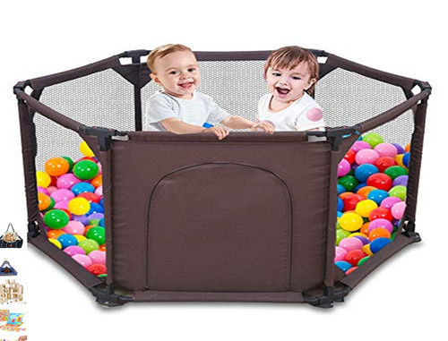 Safe secure playpen - secure, play