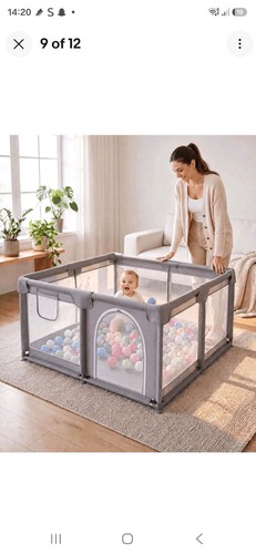 120x120cm padded baby - baby, playpen