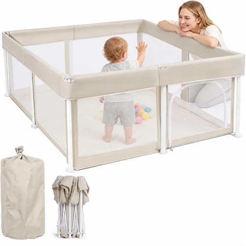 Foldable baby playpen with - baby,