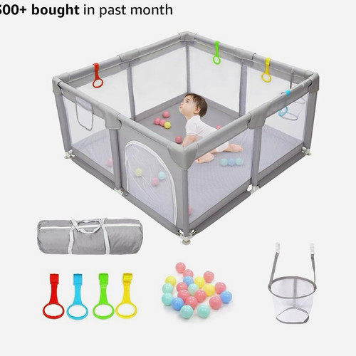 Square baby play - baby, pen,