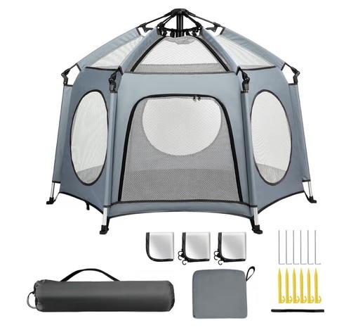 Nidouillet baby playpen - nidouillet, w/