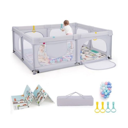 Costway baby playpen with - costway,