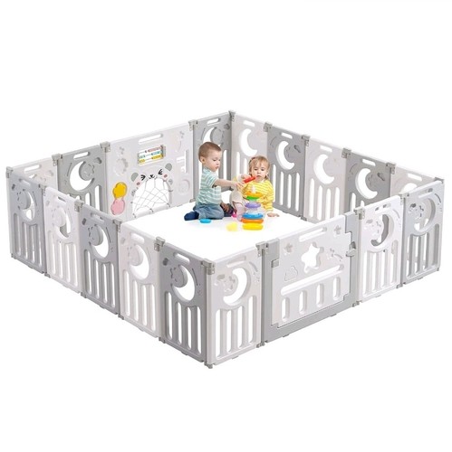Foldable baby playpen - foldable, 10