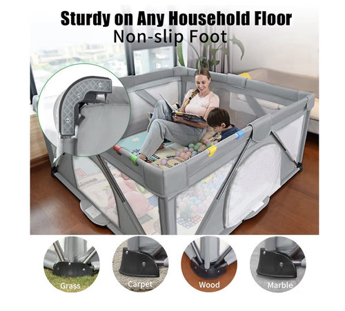 Baby playpen foldable large - playpen,