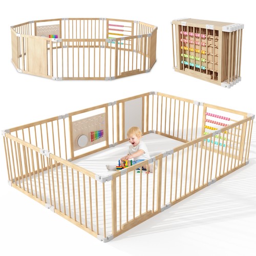 Naizea wooden playpen - naizea,