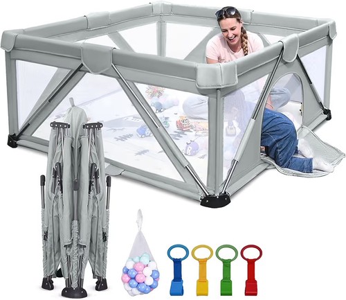 Heyo baby playpen - baby,