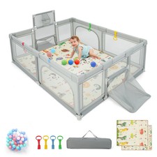 Large Baby Playpen with Mat