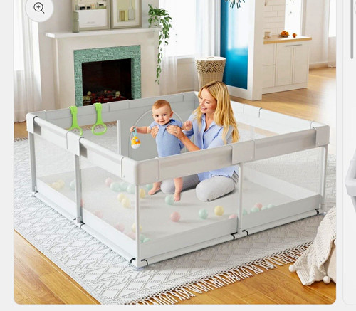 Lightly used grey baby - grey,
