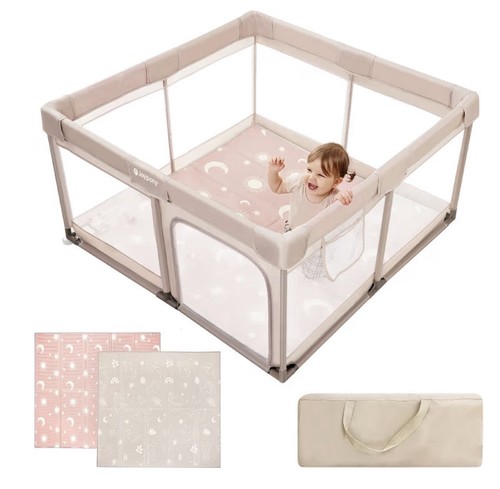 Baby playpen with - baby, mat,