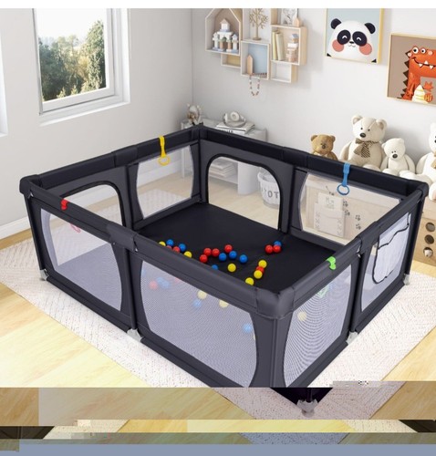 Costway grey playpen centre - costway,