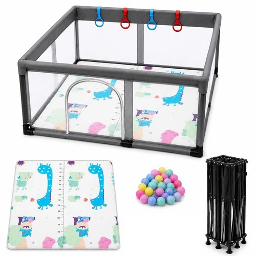 Large foldable baby - foldable, playpen