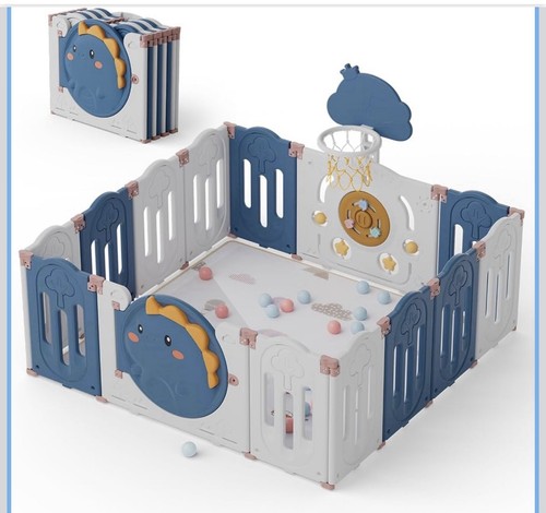 Warmiehomy baby playpen - baby, with