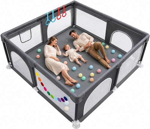 Baby playpen foldable - playpen,