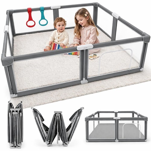 Foldable baby playpen - foldable,