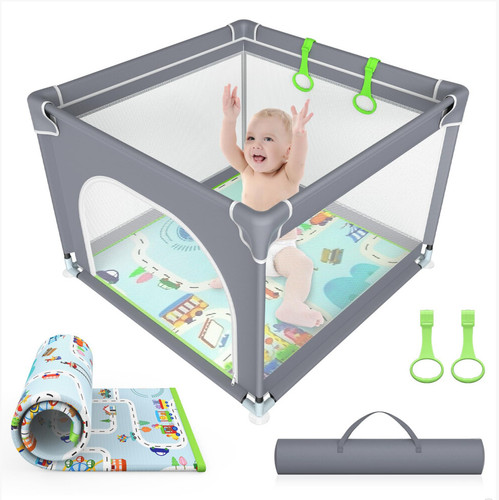 Vancle baby playpen - vancle, mat