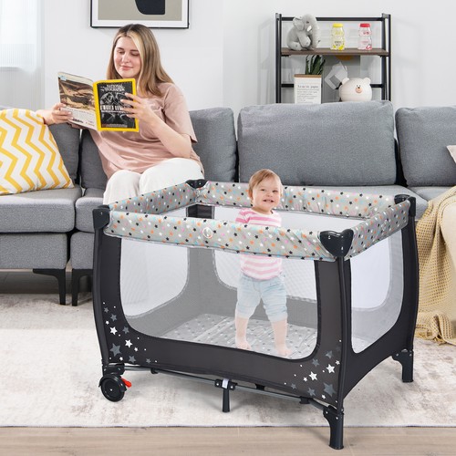 Baby playpen - 2-in-1,