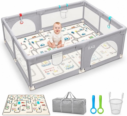 Large baby playpen - playpen, with
