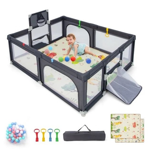 Large baby playpen with - large,