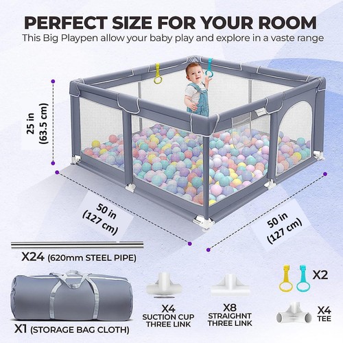 Baby playpen portable - baby,