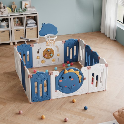 Panel baby playpen - 14, large