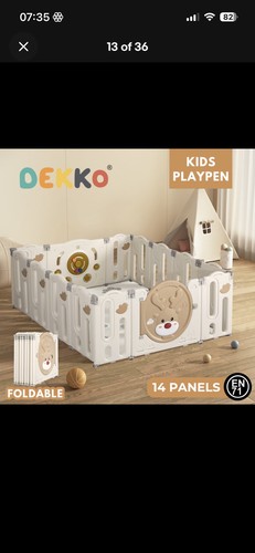 Dekko kids playpen baby - playpen, safety