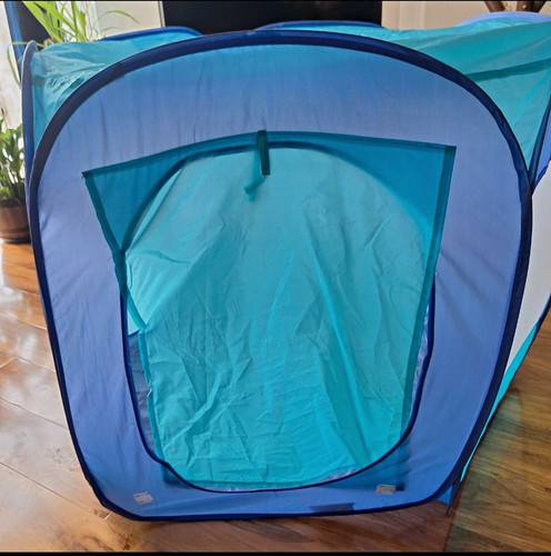 Portable blue square - portable,
