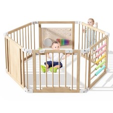 Wooden Playpen,Extra Large for